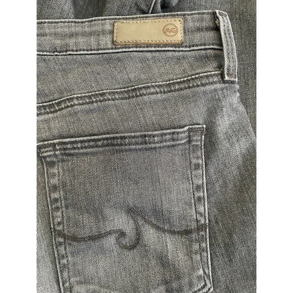 AG Womens The Prima Ankle MidRise Cigarette Ankle Split Hem Stretch Jean Raw Hem - Picture 5 of 7